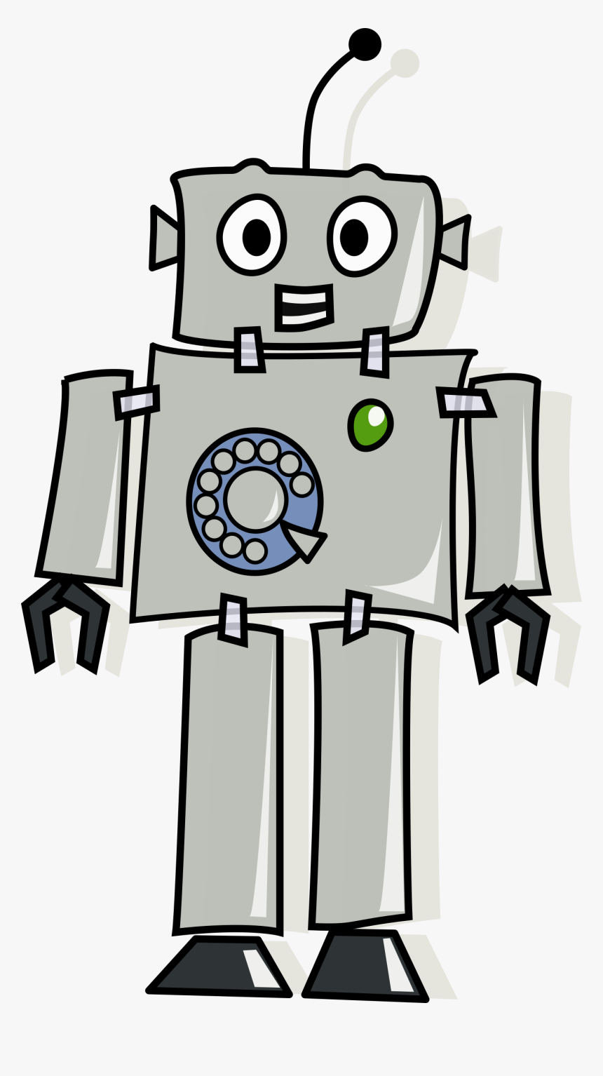 Answerphone Robot Clip Arts - Robot Clip Art, HD Png Download, Free Download