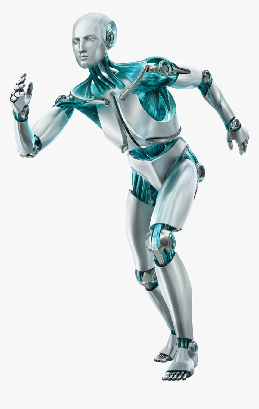 Robot Png Clipart - Eset Nod32 Robot, Transparent Png, Free Download