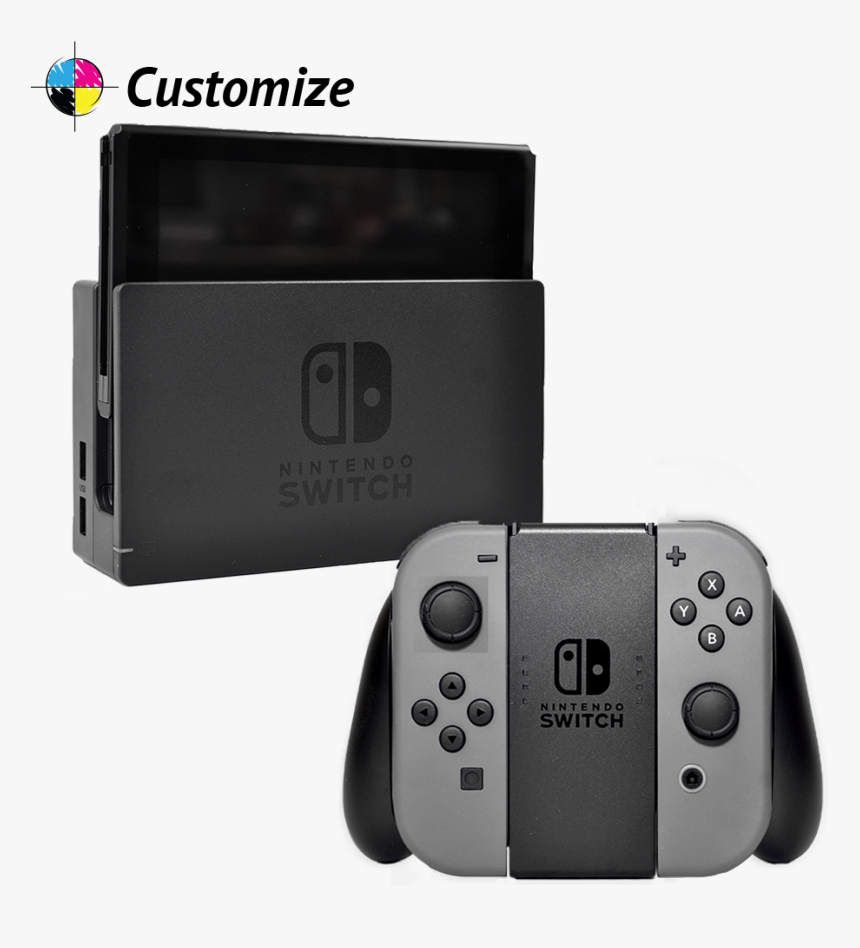 Transparent Nintendo Switch Console Png Blue Left Red Right Joy Cons Png Download Kindpng