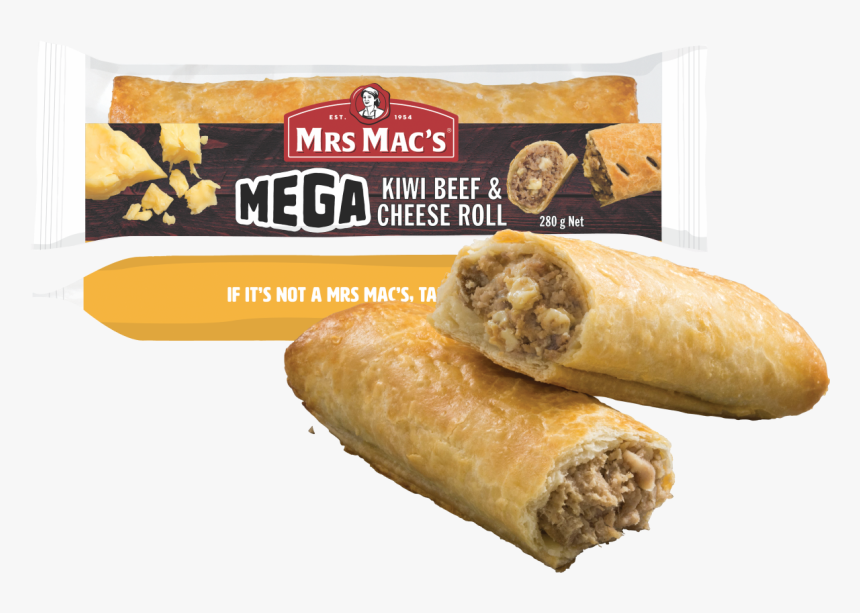 Mrs Mac Bacon And Cheese Roll, HD Png Download, Free Download