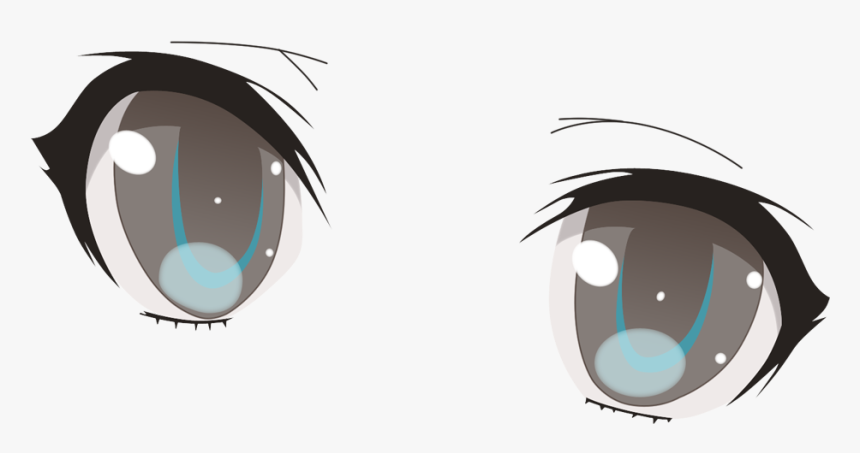 Evil Anime Eyes Png - Anime Eyes Transparent Background, Png Download, Free Download