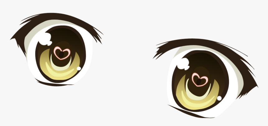 Brown Anime Eyes Png, Transparent Png, Free Download