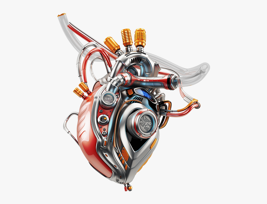  unique Robotic Internal Organ - Mechanical Heart, HD Png Download, Free Download