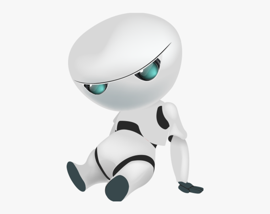 Sad Robot Png, Transparent Png, Free Download