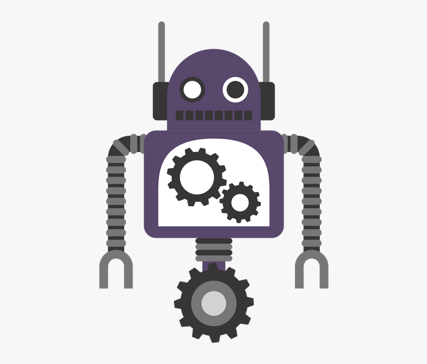 Icon Vector Robot Electric Avatar Blue Green, HD Png Download, Free Download