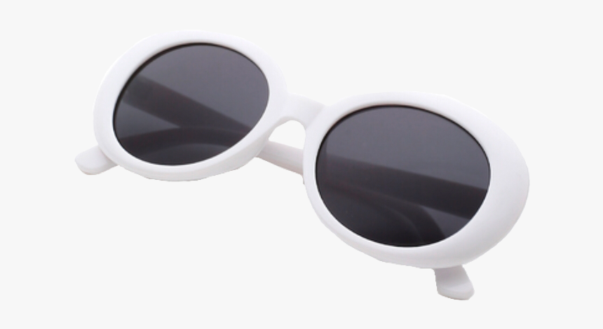 #sunglasses #clout #whitesunglasses #blacktinted #tinted - Plastic, HD Png Download, Free Download