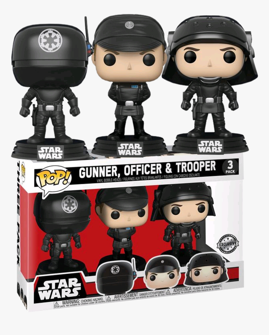Death Star Gunner, Officer & Trooper Us Exclusive Pop - Starship Troopers Funko Pop, HD Png Download, Free Download