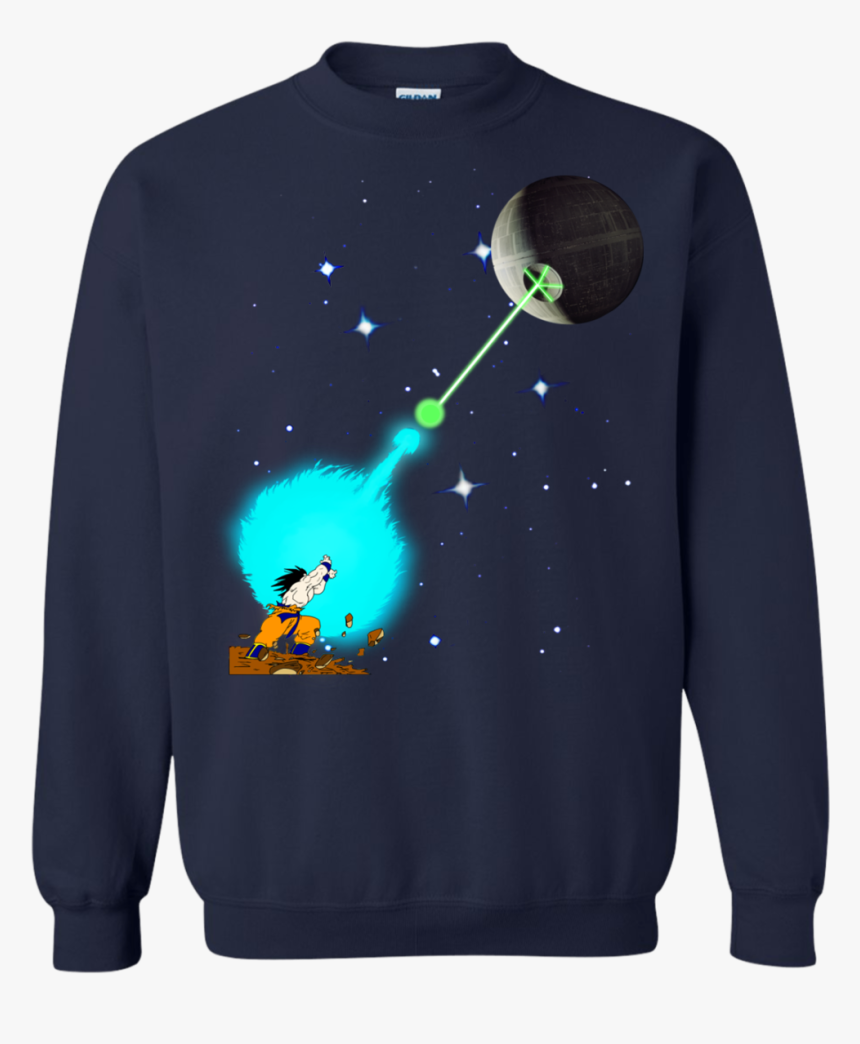 Songoku Vs Death Star Shirt, Hoodie, Tank - Scrub Tech T Shirt, HD Png Download, Free Download