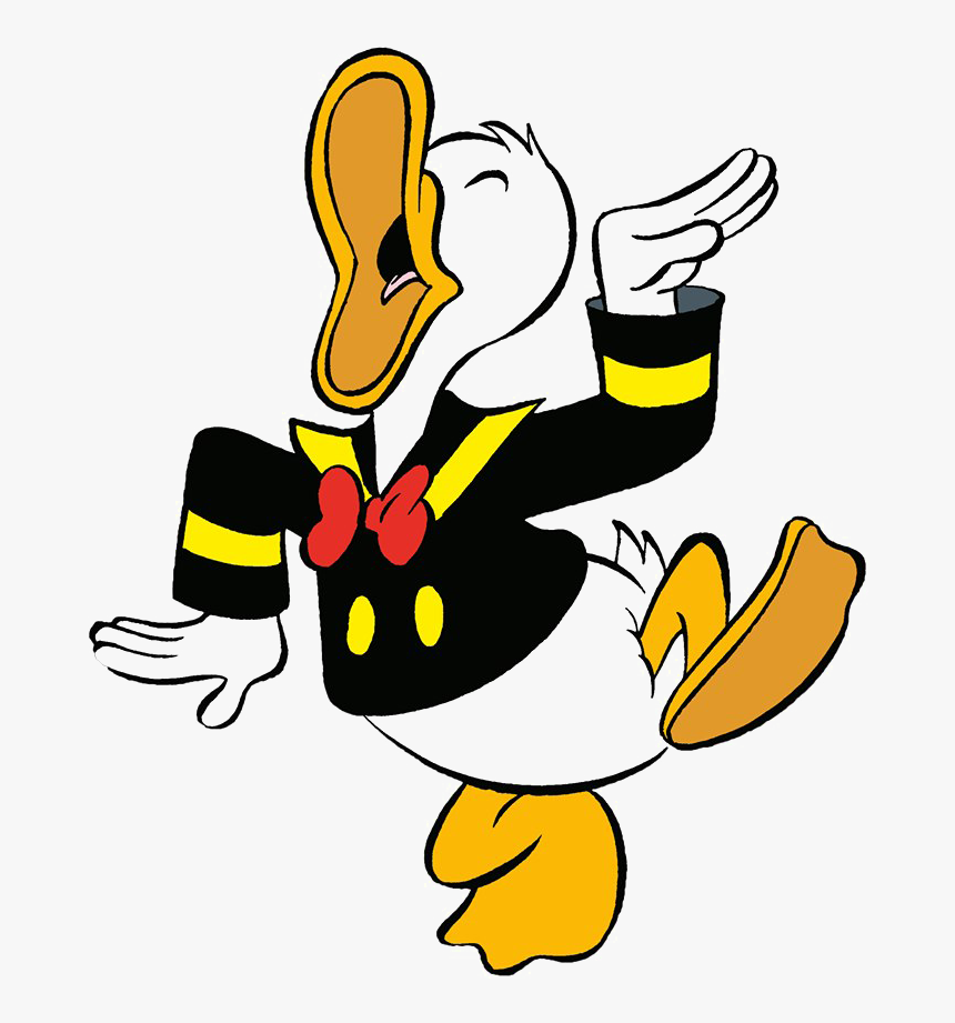 Donald Duck Png Pic - Donald Duck Dancing Carl Barks, Transparent Png, Free Download