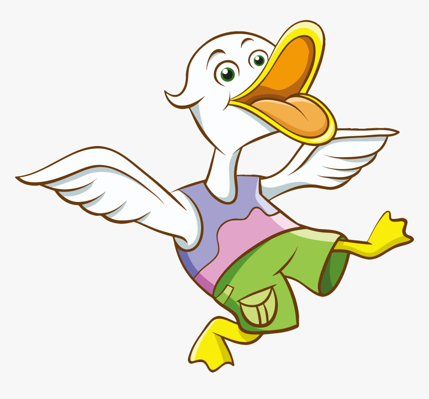 Cartoon Duck Png Duck Cartoon Png Transparent Png Kindpng