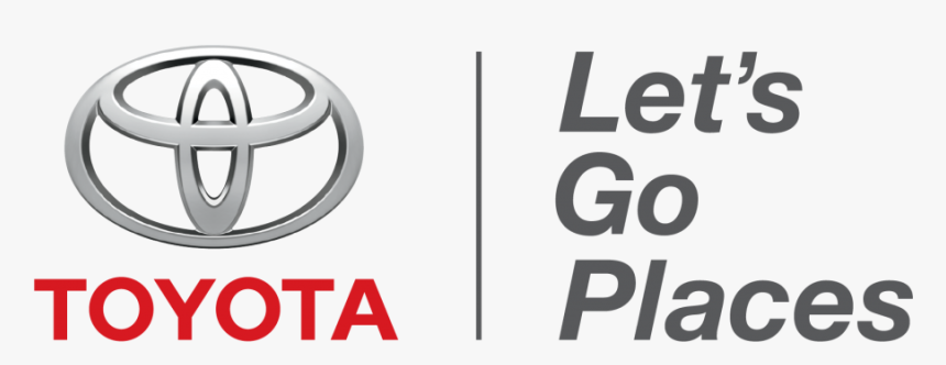 Toyota Logo Png Transparent Images - Toyota Let's Go Places Png, Png Download, Free Download