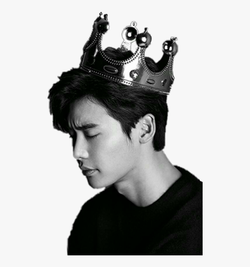 #leejongsuk #korean #king #crown #blackandwhite - Lee Jong Suk Wallpaper Phone, HD Png Download, Free Download