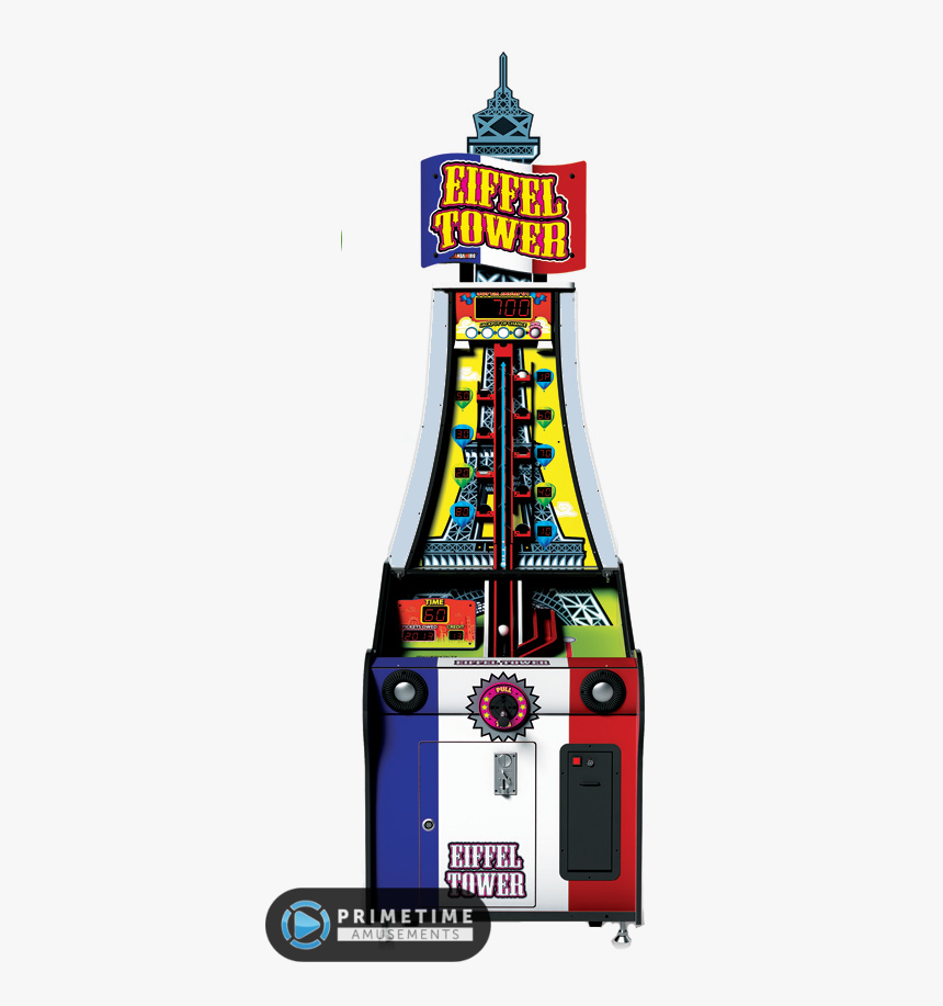 Eiffel Tower Redemption Arcade Game By Andamiro - Eiffel Tower Arcade Game, HD Png Download, Free Download