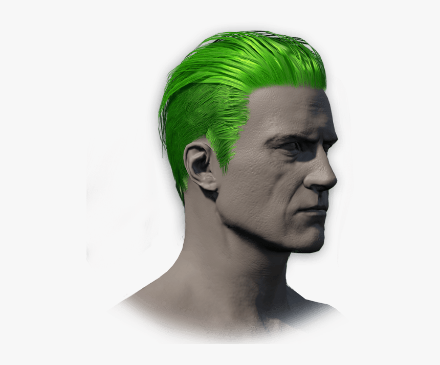 The Joker"s Hair - Pubg Hairstyle 10, HD Png Download, Free Download