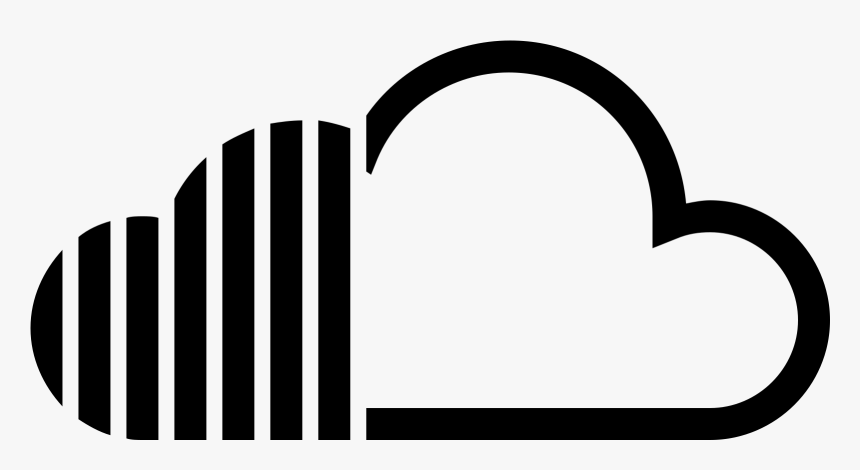 Soundcloud Logo Png Black, Transparent Png, Free Download