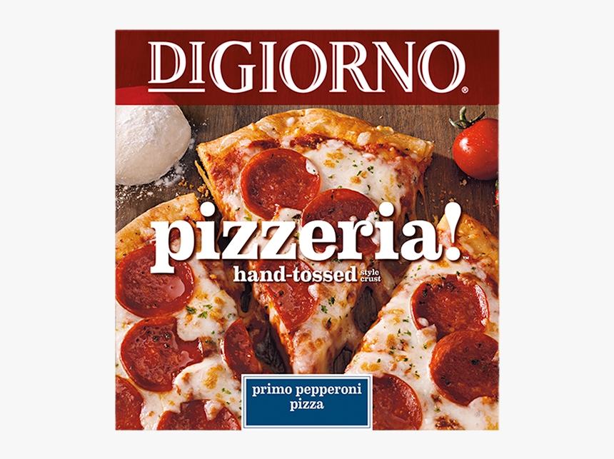 Pepperoni Pizza Slice Png - Digiorno Pizza Hand Tossed, Transparent Png, Free Download