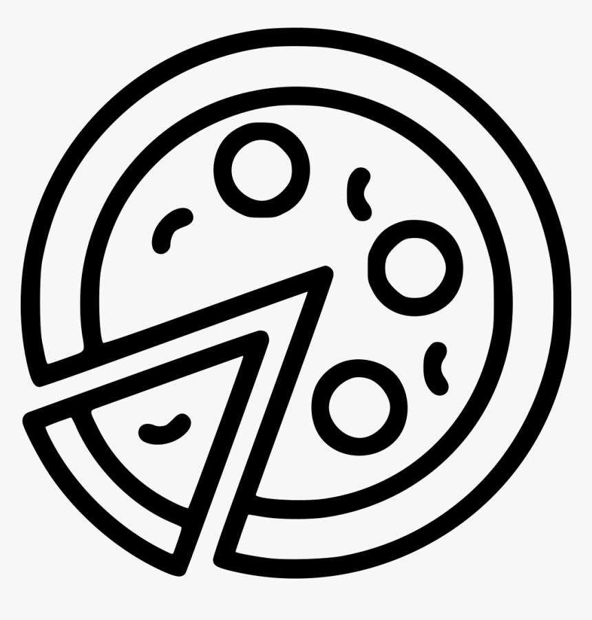Pizza Slice Comments - Pizza Food Icon Png, Transparent Png, Free Download