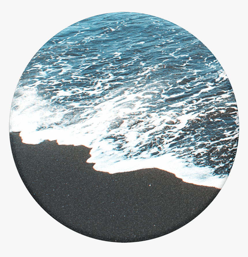 Black Sand Beach, Popsockets - Beach Popsockets, HD Png Download, Free Download