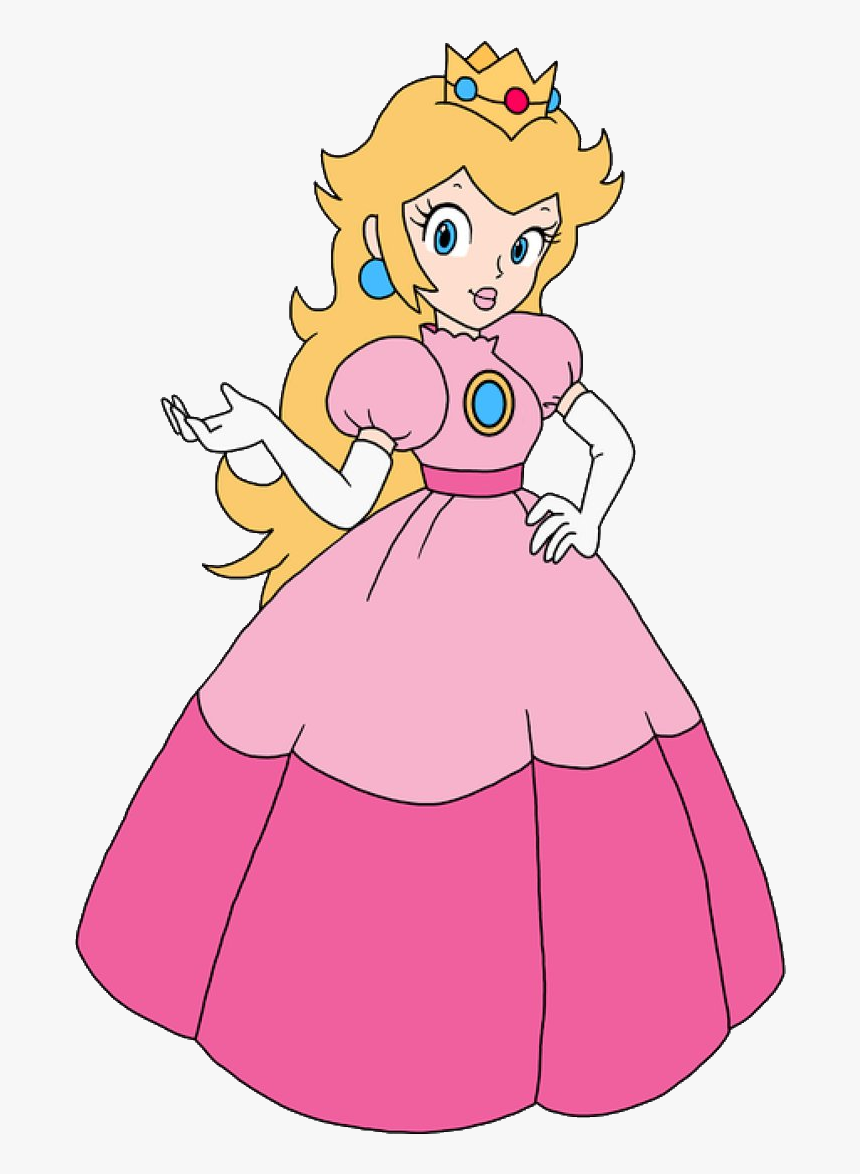 Princess Peach Clipart - Princess Peach Classic Dress, HD Png Download, Free Download