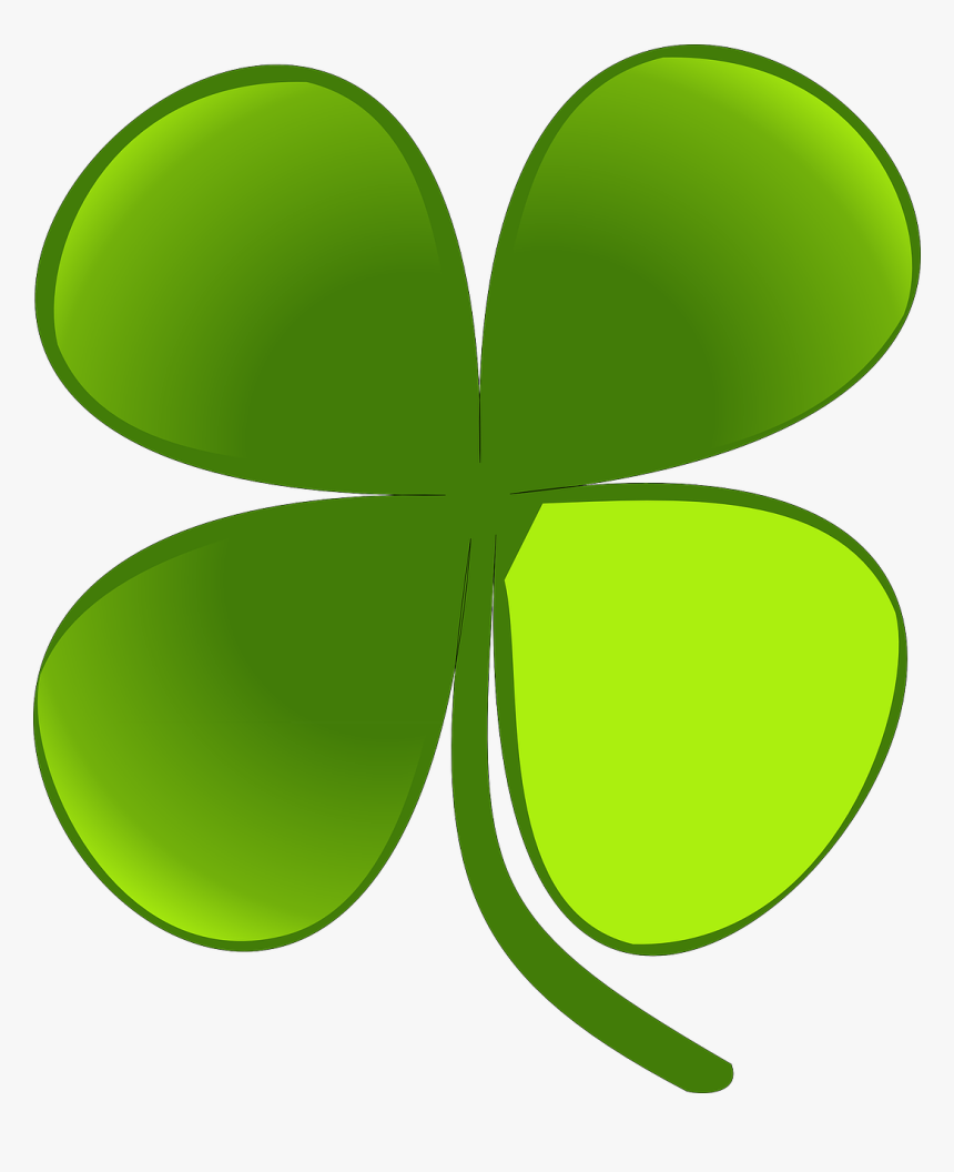 Four Leaf Clover Shamrock Plants Png Image - Shamrock Clip Art, Transparent Png, Free Download