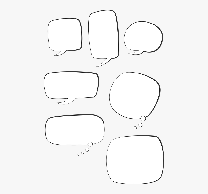 Speech Bubble, Text Box, Talk Bubble, Chat - Talking Text Boxes, HD Png Download, Free Download