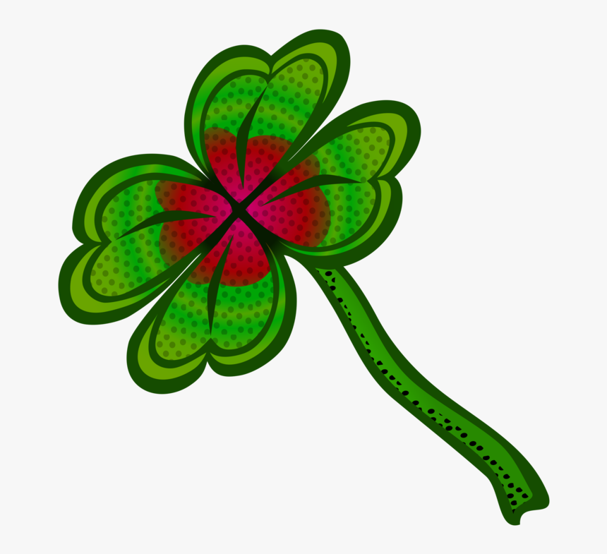 Shamrock Computer Icons Four Leaf Clover Tattoo Clip - Four-leaf Clover, HD Png Download, Free Download