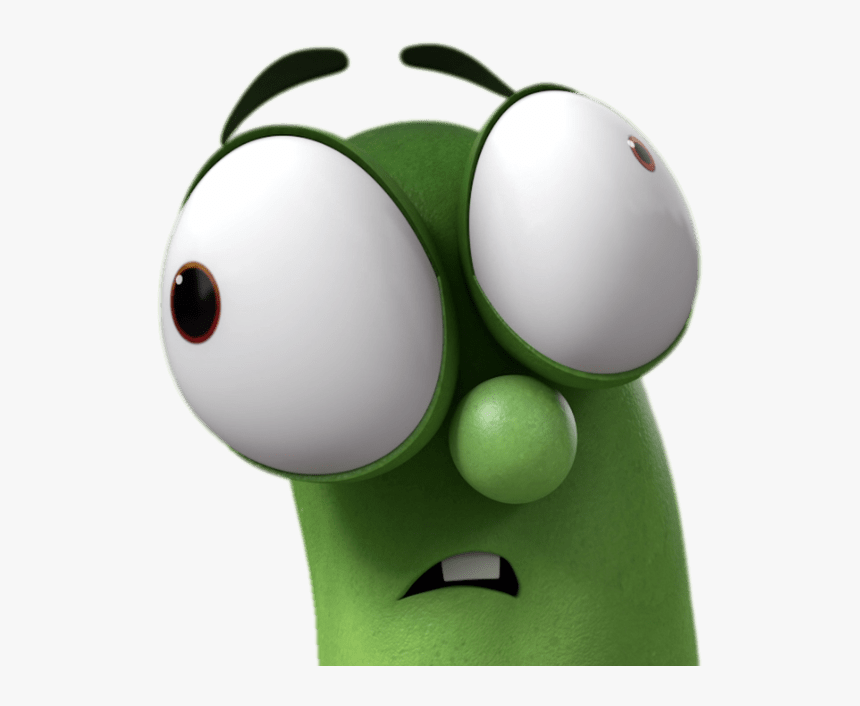 Larry The Cucumber Googly Eyes - Larry The Cucumber Png, Transparent Png, Free Download