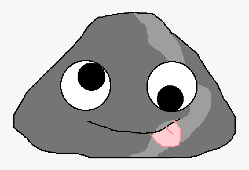 Transparent Googly Eyes Clipart - Rock With Googly Eyes Cartoon, HD Png Download, Free Download