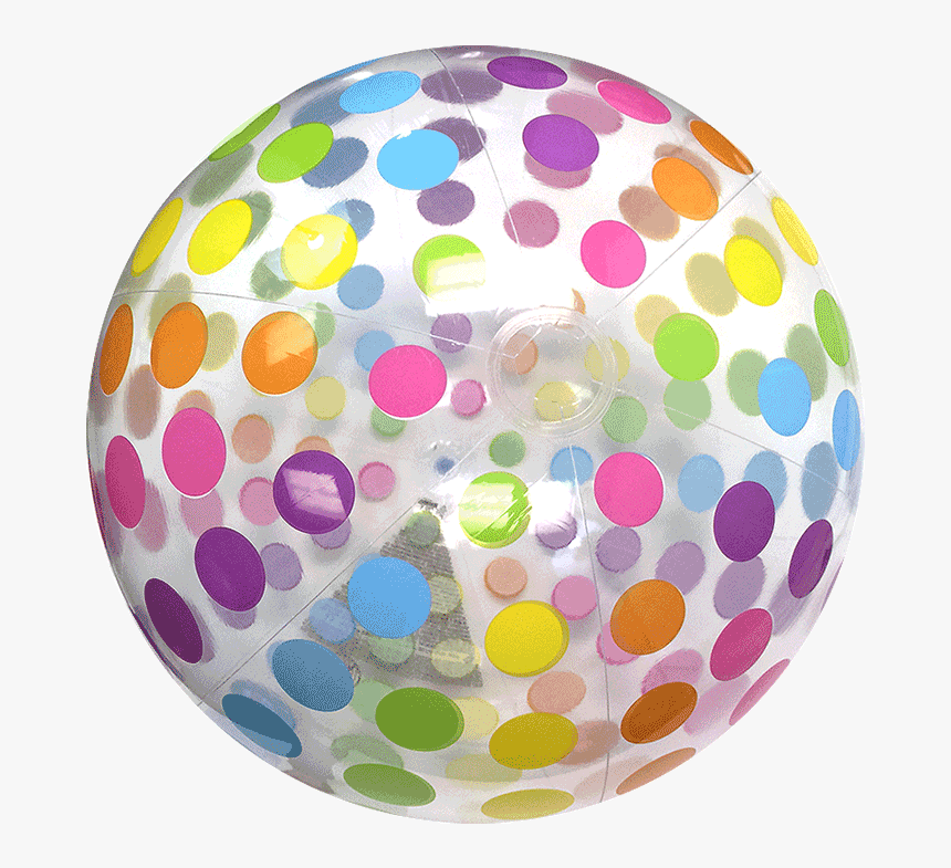 Polka Dot Beach Ball, HD Png Download, Free Download