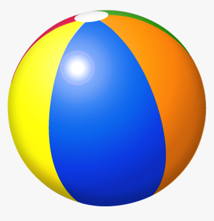 Beach Ball Clip Art, HD Png Download, Free Download