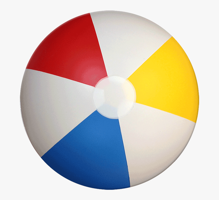 36" - Colors Of A Beach Ball, HD Png Download, Free Download