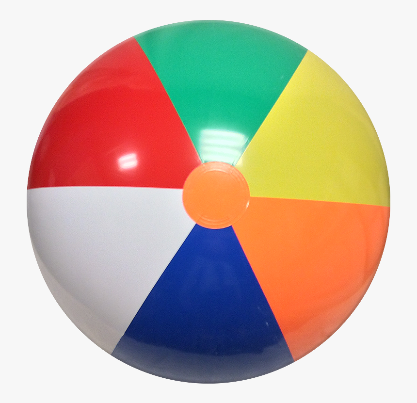 Transparent Beach Balls Png - Beach Balls Orange Yellow Red Blue Green White Beach, Png Download, Free Download