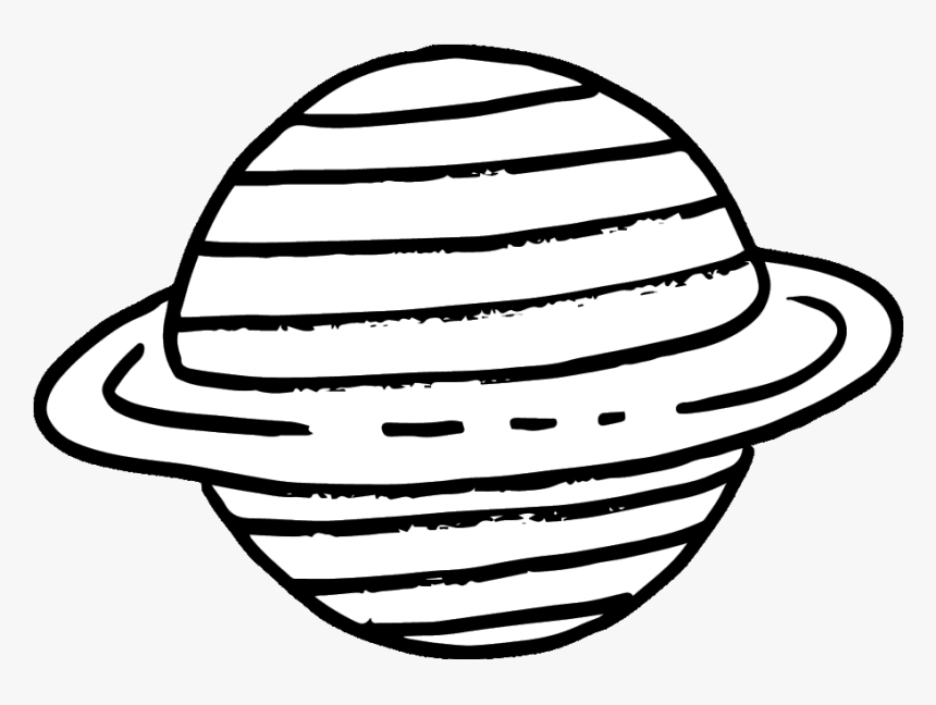 Science Clipart Solar System - Earth Line Art Png, Transparent Png, Free Download