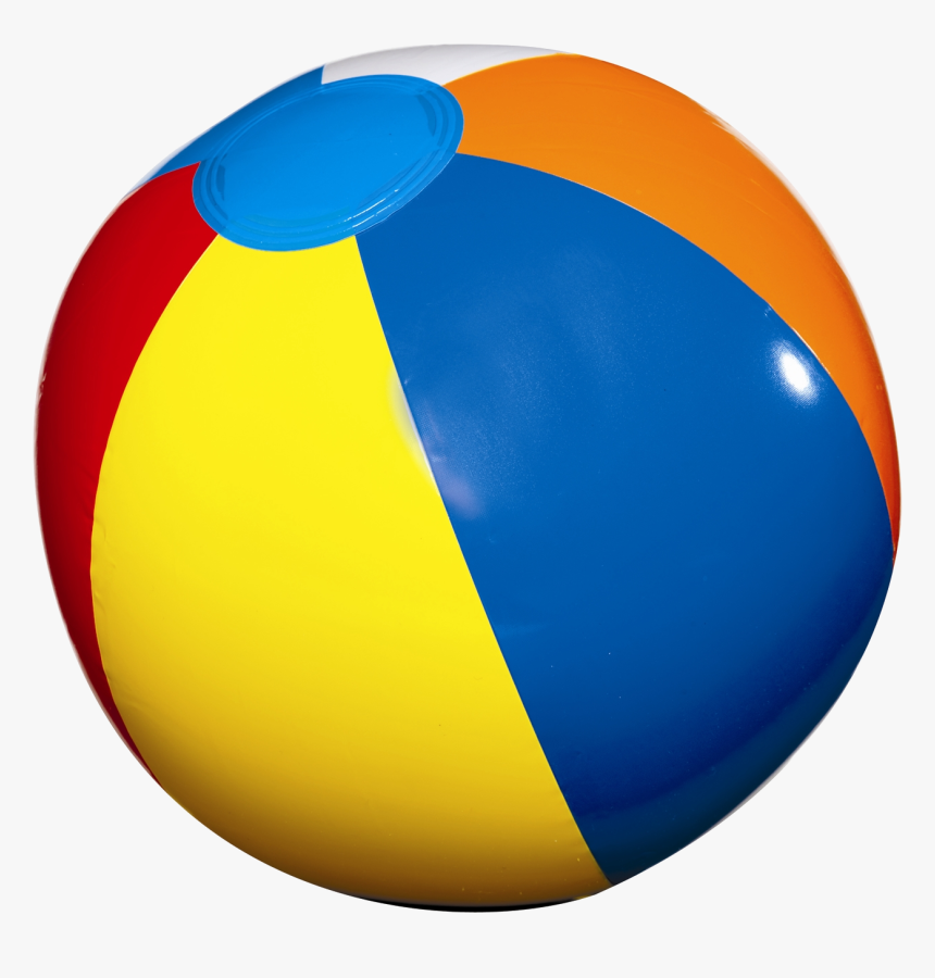 Beach Ball Free Clip Art Transparent Png - One Ball Clipart, Png Download, Free Download