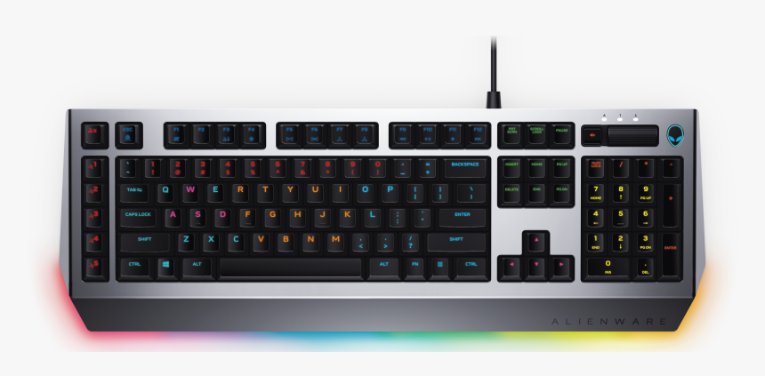 Alienware E3 Pro Gaming Keyboard 0 - Dell Alienware Aw768 Pro, HD Png Download, Free Download