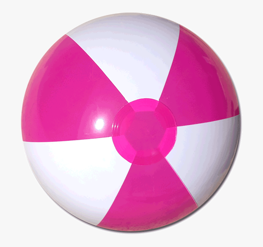 Www - Beachballs - Com - Hot Pink Beach Ball , Png - Pink Beach Ball Png, Transparent Png, Free Download