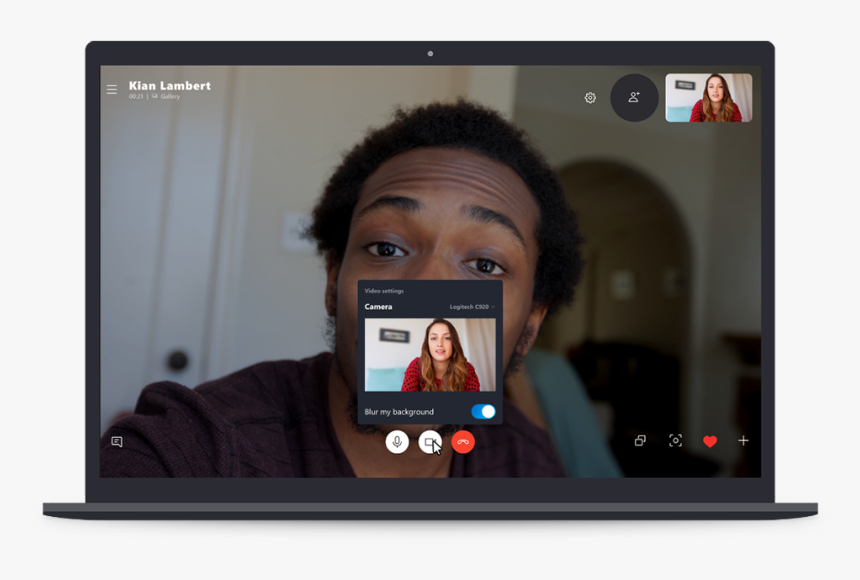 Skype Video Call Background, HD Png Download, Free Download