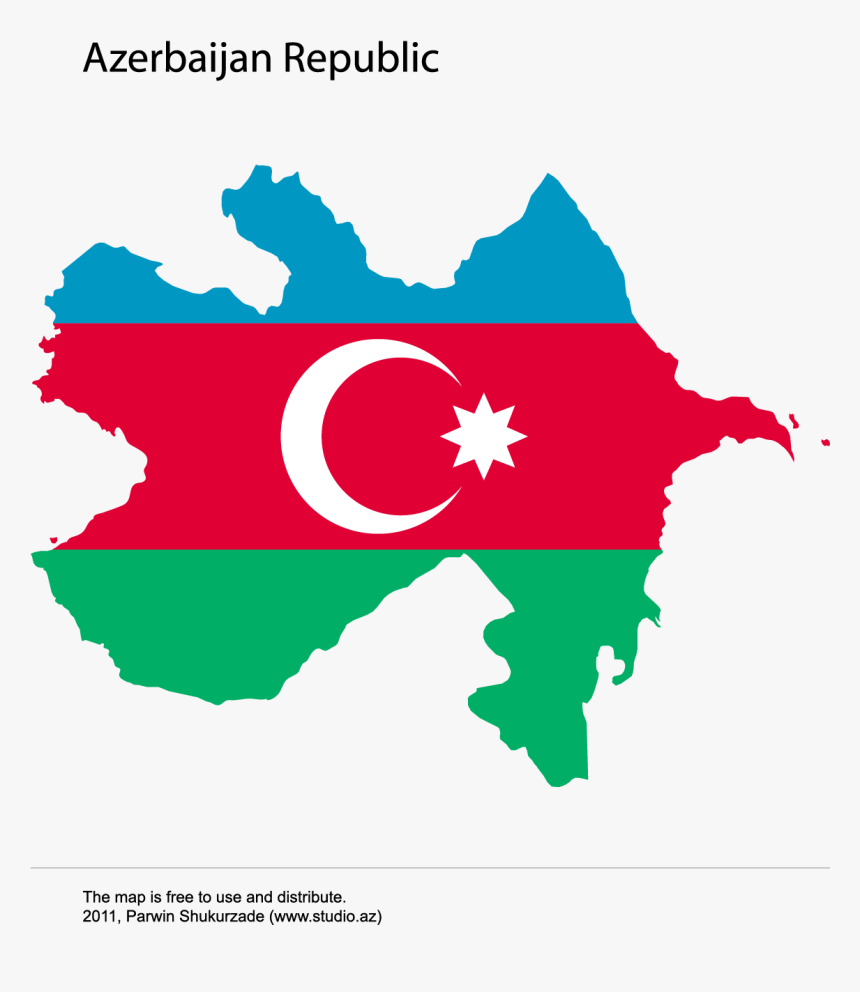 Azerbaijan Map Png, Transparent Png, Free Download