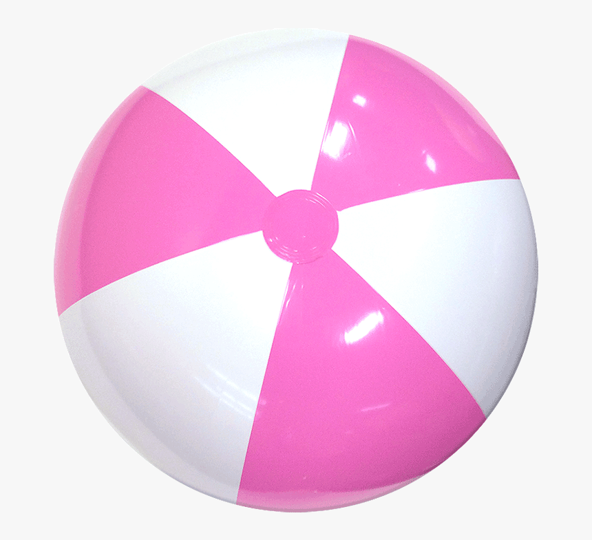 Transparent White Ball Png - Pink Beach Ball Png, Png Download, Free Download