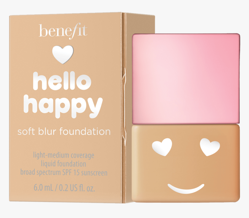 Hello Happy Mini Foundation - Benefit, HD Png Download, Free Download