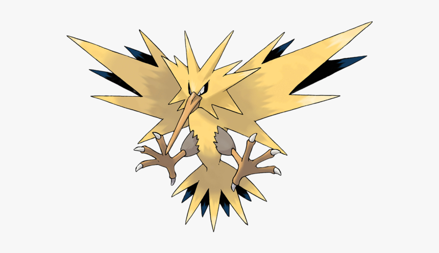 Zapdos Pokemon, HD Png Download, Free Download