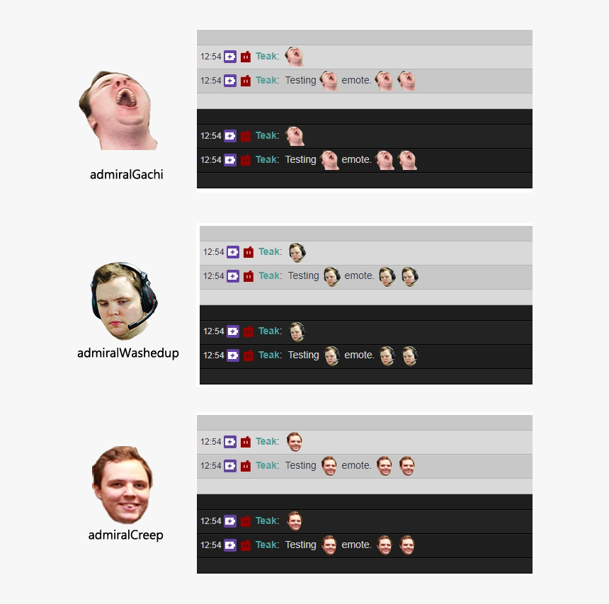 Admiralbulldog Twitch Emote, HD Png Download, Free Download