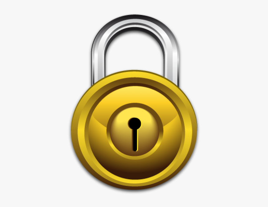 Pad Lock Png Free Download - 3d Lock Icon Png, Transparent Png, Free Download