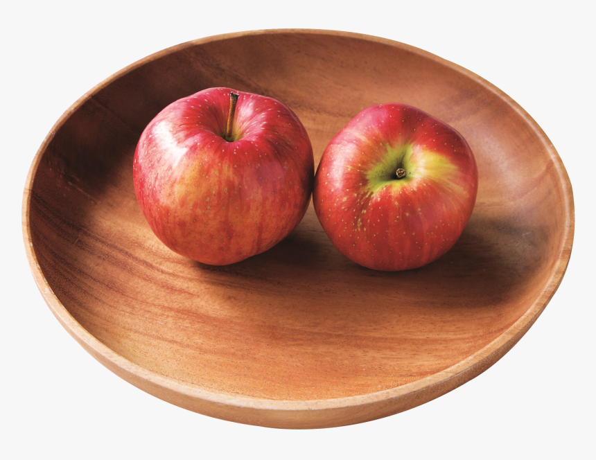 Two Red Apples In Plate Png Image - Apple, Transparent Png, Free Download