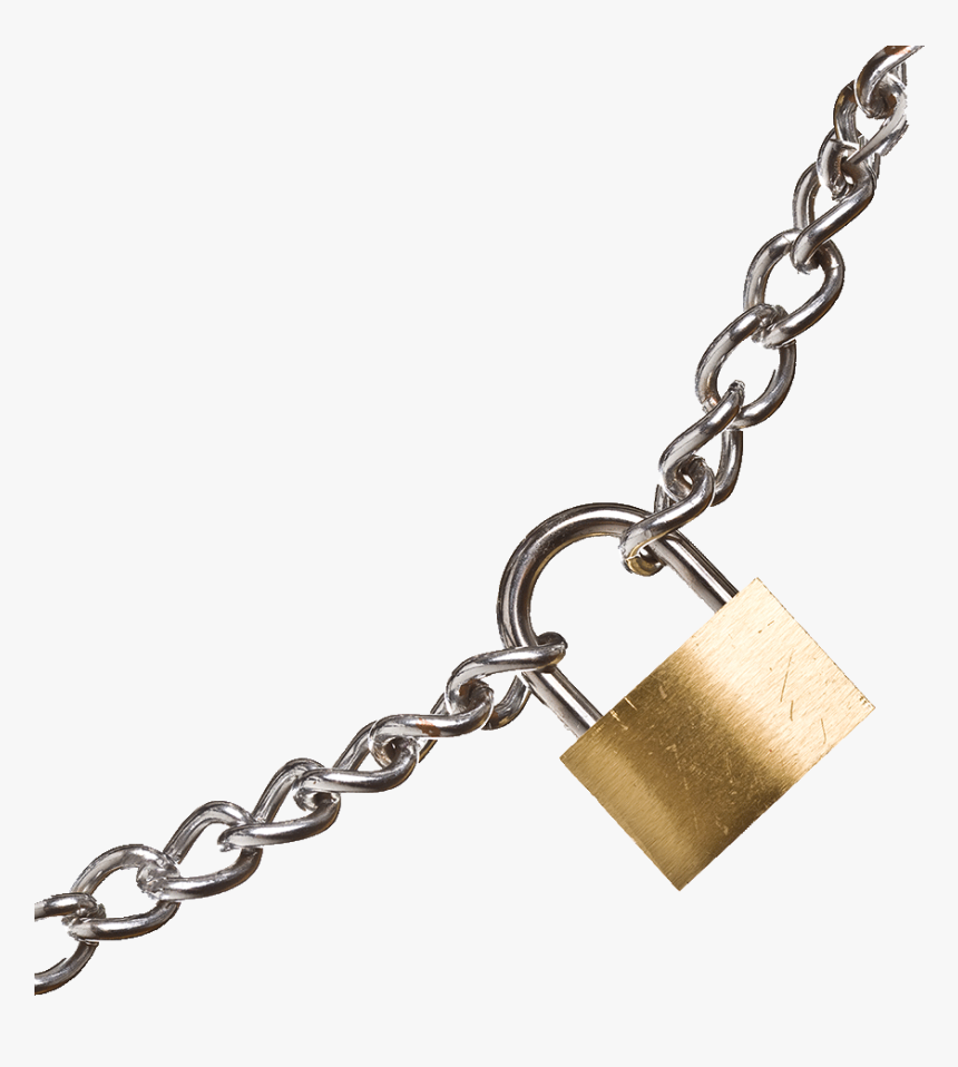 Transparent Padlock Chain - Lock And Chain Png, Png Download, Free Download