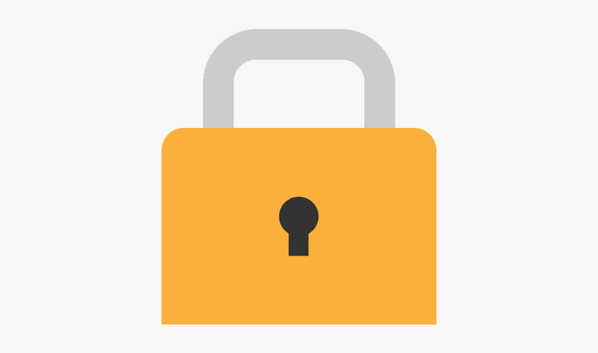 Flat Padlock Icon, HD Png Download, Free Download