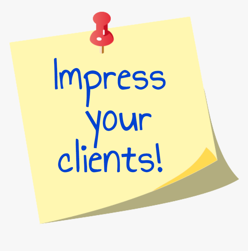 Impress Your Clients - Paper, HD Png Download, Free Download
