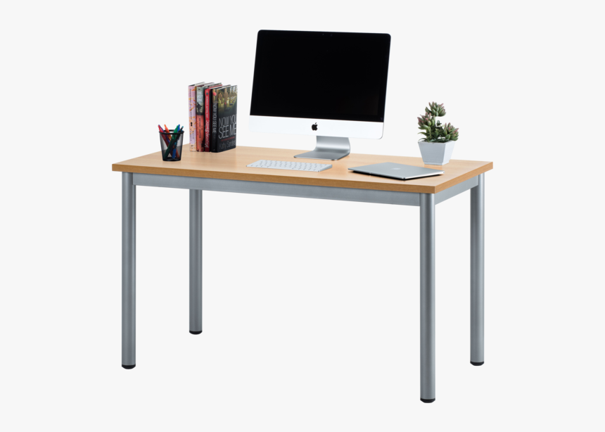 Computer Png Table - Transparent Background Desk Png, Png Download, Free Download