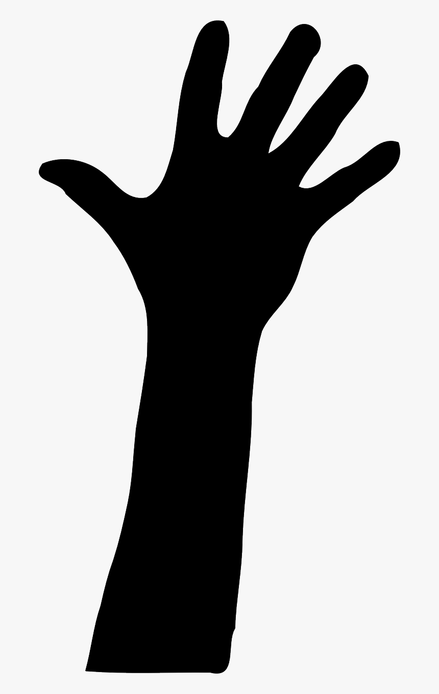Hand Silhouette Clip Art, HD Png Download, Free Download