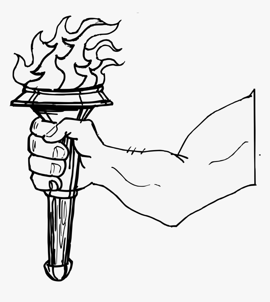 Png Clipart Torch On Hand Png, Transparent Png, Free Download